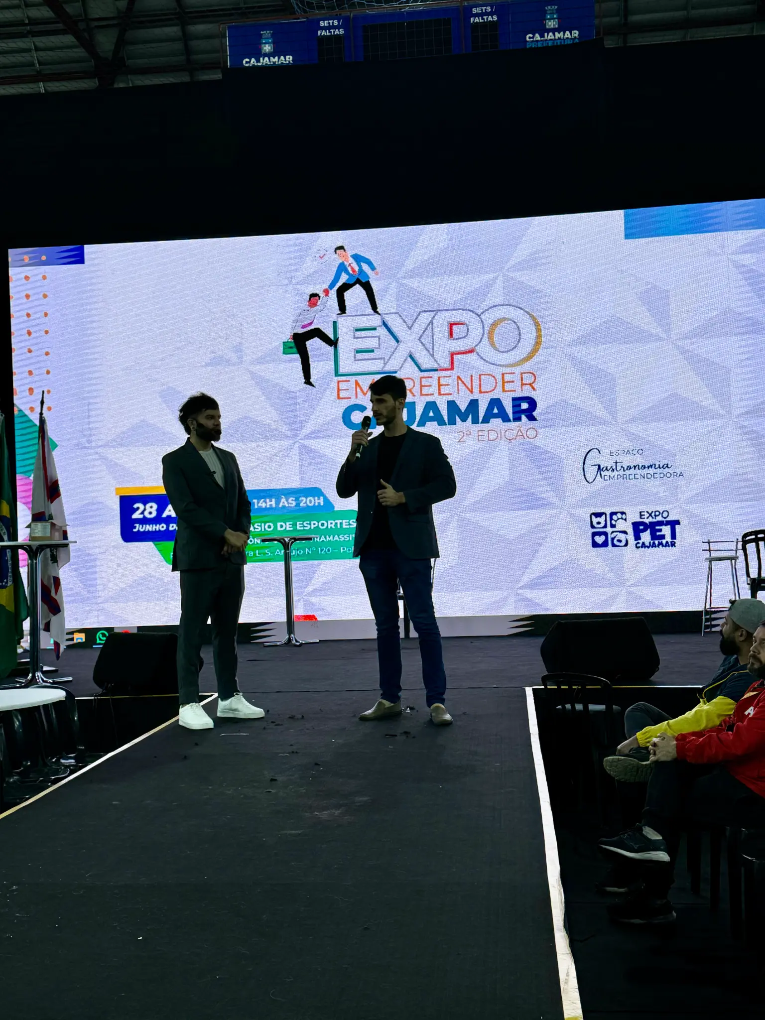 Fábio Porcelli na Expo Cajamar